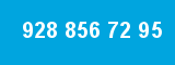 928 856 72 95 928 856 72 95